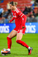 22.09.2026, Unterhaching, Deutschland. UEFA Women's Champions League, 1. Spieltag der Ligaphase: FC Bayern München Frauen gegen Manchester City. UWCL-Auftakt der FC Bayern Frauen und erstes UWCL-Pflichtspiel im neuen Zuhause Sportpark Unterhaching. Klara Bühl (FC Bayern Frauen)
