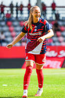19.09.2026, München, Deutschland. Google Pixel Frauen-Bundesliga: FC Bayern München Frauen gegen 1. FC Köln Frauen am FC Bayern Campus. Glodis Perla Viggosdottir (FC Bayern Frauen)