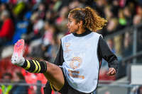 22.09.2026, Unterhaching, Deutschland. UEFA Women's Champions League, 1. Spieltag der Ligaphase: FC Bayern München Frauen gegen Manchester City. UWCL-Auftakt der FC Bayern Frauen und erstes UWCL-Pflichtspiel im neuen Zuhause Sportpark Unterhaching. Mary Fowler (Manchester City Frauen)