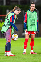 22.09.2026, Unterhaching, Deutschland. UEFA Women's Champions League, 1. Spieltag der Ligaphase: FC Bayern München Frauen gegen Manchester City. UWCL-Auftakt der FC Bayern Frauen und erstes UWCL-Pflichtspiel im neuen Zuhause Sportpark Unterhaching. Sarah Mattner (FC Bayern Frauen)