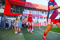 06.09.2026, München, Deutschland. Google Pixel Frauen-Bundesliga: FC Bayern München Frauen gegen SC Freiburg Frauen am FC Bayern Campus. Sarah Mattner (FC Bayern Frauen)