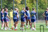 19.08.2026, München, Deutschland. Google Pixel Frauen-Bundesliga: Die FC Bayern Frauen absolvieren auf dem FC Bayern Campus eine Trainingseinheit vor dem Bundesliga-Saisonauftakt gegen den 1. FC Union Berlin. Übersicht
