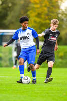 11.10.2026, Bad Wörishofen, Bayern, Deutschland. U19 (A-Jun.) Kreisklasse Allgäu – Nord: FC Bad Wörishofen U19 gegen JFG Wertachtal U19. Spielort: Stadion Unteres Hart. Saison 2026/2027. Samuel Greil Correira (FC Bad Wörishofen) am Ball, mit dem Ball, in einer Spielszene