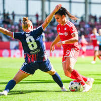 19.09.2026, München, Deutschland. Google Pixel Frauen-Bundesliga: FC Bayern München Frauen gegen 1. FC Köln Frauen am FC Bayern Campus. Jovana Damnjanovic (FC Bayern Frauen)