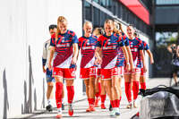 19.09.2026, München, Deutschland. Google Pixel Frauen-Bundesliga: FC Bayern München Frauen gegen 1. FC Köln Frauen am FC Bayern Campus. Glodis Perla Viggosdottir (FC Bayern Frauen), Sophie Proost (FC Bayern Frauen)