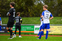 11.10.2026, Bad Wörishofen, Bayern, Deutschland. U19 (A-Jun.) Kreisklasse Allgäu – Nord: FC Bad Wörishofen U19 gegen JFG Wertachtal U19. Spielort: Stadion Unteres Hart. Saison 2026/2027. Niklas Lichtenberg (FC Bad Wörishofen) nachdenklich, ernst, fokussiert