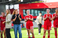 19.09.2026, München, Deutschland. Google Pixel Frauen-Bundesliga: FC Bayern München Frauen gegen 1. FC Köln Frauen am FC Bayern Campus. Franziska Kett (FC Bayern Frauen)