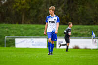 11.10.2026, Bad Wörishofen, Bayern, Deutschland. U19 (A-Jun.) Kreisklasse Allgäu – Nord: FC Bad Wörishofen U19 gegen JFG Wertachtal U19. Spielort: Stadion Unteres Hart. Saison 2026/2027. Niklas Lichtenberg (FC Bad Wörishofen) nachdenklich, ernst, fokussiert