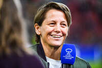 22.09.2026, Unterhaching, Deutschland. UEFA Women's Champions League, 1. Spieltag der Ligaphase: FC Bayern München Frauen gegen Manchester City. UWCL-Auftakt der FC Bayern Frauen und erstes UWCL-Pflichtspiel im neuen Zuhause Sportpark Unterhaching. Bianca Rech (Direktorin, FC Bayern Frauen)