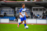 11.10.2026, Bad Wörishofen, Bayern, Deutschland. U19 (A-Jun.) Kreisklasse Allgäu – Nord: FC Bad Wörishofen U19 gegen JFG Wertachtal U19. Spielort: Stadion Unteres Hart. Saison 2026/2027. Fabio Hellwagner (FC Bad Wörishofen) am Ball, mit dem Ball, in einer Spielszene