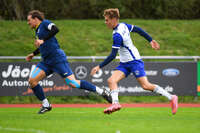11.10.2026, Bad Wörishofen, Bayern, Deutschland. A-Klasse Allgäu 2: FC Bad Wörishofen II gegen TSV 1913 Ettringen. Spielort: Stadion Unteres Hart. 12. Spieltag der A-Klasse Allgäu 2, Saison 2026/2027. Paul Dillis (FC Bad Wörishofen) beim Laufen, im Sprint, in einer Laufszene