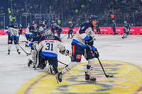 09.10.2026, München, Deutschland. PENNY DEL, Deutsche Eishockey Liga, Saison 2026/27, 7. Spieltag: EHC Red Bull München gegen ERC Ingolstadt im SAP Garden in München. Elias Pul (ERC Ingolstadt) beim Pass, beim Zuspiel, bei der Puckabgabe