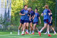 19.08.2026, München, Deutschland. Google Pixel Frauen-Bundesliga: Die FC Bayern Frauen absolvieren auf dem FC Bayern Campus eine Trainingseinheit vor dem Bundesliga-Saisonauftakt gegen den 1. FC Union Berlin. Momoko Tanikawa (FC Bayern Frauen)