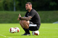 16.07.2026, Bad Wörishofen, Deutschland, 2. Bundesliga, Saison 2026/2027, Der SpVgg Greuther Fürth startet mit der zweiten Trainingseinheit in sein Sommertrainingslager in Bad Wörishofen (Unterallgäu). Der Verein bereitet sich dort auf die Saison 2026/2027 vor. Aleksandro Petrovic (SpVgg Greuther Fürth)