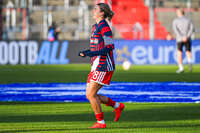 22.09.2026, Unterhaching, Deutschland. UEFA Women's Champions League, 1. Spieltag der Ligaphase: FC Bayern München Frauen gegen Manchester City. UWCL-Auftakt der FC Bayern Frauen und erstes UWCL-Pflichtspiel im neuen Zuhause Sportpark Unterhaching. Barbara Dunst (FC Bayern Frauen)