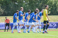 25.07.2026, Bad Wörishofen, Deutschland. Testspiel des SV Darmstadt 98 (2. Bundesliga) gegen die SG Sonnenhof Großaspach (Regionalliga Südwest). Darmstadt jubelt zum 1:0