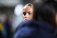 22.09.2026, Unterhaching, Deutschland. UEFA Women's Champions League, 1. Spieltag der Ligaphase: FC Bayern München Frauen gegen Manchester City. UWCL-Auftakt der FC Bayern Frauen und erstes UWCL-Pflichtspiel im neuen Zuhause Sportpark Unterhaching. Sophie Proost (FC Bayern Frauen)