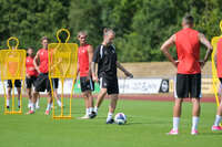 29.06.2026, Bad Wörishofen, Deutschland, Swiss Football League, SFL 2026/2027, Der FC Vaduz startet mit der ersten Trainingseinheit in sein Sommertrainingslager in Bad Wörishofen (Unterallgäu). Der Verein bereitet sich dort auf die Saison 2026/2027 vor. Pascal Cerrone (FC Vaduz)