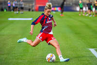 22.09.2026, Unterhaching, Deutschland. UEFA Women's Champions League, 1. Spieltag der Ligaphase: FC Bayern München Frauen gegen Manchester City. UWCL-Auftakt der FC Bayern Frauen und erstes UWCL-Pflichtspiel im neuen Zuhause Sportpark Unterhaching. Linda Dallmann (FC Bayern Frauen)