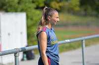 05.08.2026, München, Deutschland. Google Pixel Frauen-Bundesliga: Die FC Bayern Frauen absolvieren auf dem FC Bayern Campus eine Trainingseinheit zur Vorbereitung auf das Testspiel gegen Paris FC. Katharina Naschenweng (FC Bayern Frauen)