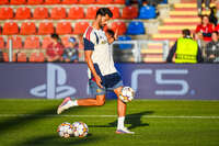 22.09.2026, Unterhaching, Deutschland. UEFA Women's Champions League, 1. Spieltag der Ligaphase: FC Bayern München Frauen gegen Manchester City. UWCL-Auftakt der FC Bayern Frauen und erstes UWCL-Pflichtspiel im neuen Zuhause Sportpark Unterhaching. Michael Netolitzky (Torwarttrainer, FC Bayern Frauen)