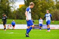 11.10.2026, Bad Wörishofen, Bayern, Deutschland. U19 (A-Jun.) Kreisklasse Allgäu – Nord: FC Bad Wörishofen U19 gegen JFG Wertachtal U19. Spielort: Stadion Unteres Hart. Saison 2026/2027. Niklas Lichtenberg (FC Bad Wörishofen) nachdenklich, ernst, fokussiert