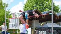 Mindelheim, Deutschland - 09.05.2026: Wettkampf bei der Internationalen Bodensee-Leichtathletik (IBL) 2026 im Julius-Stromayer-Stadion.