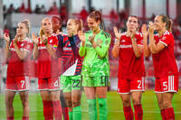 31.08.2026, München, Deutschland. Google Pixel Frauen-Bundesliga: FC Bayern München Frauen gegen 1. FSV Mainz 05 Frauen am FC Bayern Campus. Erstes Heimspiel des FC Bayern München in der Saison 2026/27. Ena Mahmutovic (FC Bayern Frauen)