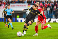 22.09.2026, Unterhaching, Deutschland. UEFA Women's Champions League, 1. Spieltag der Ligaphase: FC Bayern München Frauen gegen Manchester City. UWCL-Auftakt der FC Bayern Frauen und erstes UWCL-Pflichtspiel im neuen Zuhause Sportpark Unterhaching. Yui Hasegawa (Manchester City Frauen)