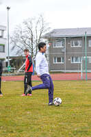 Bad Wörishofen, Deutschland – Vorbereitungstraining für das Schulderby 2026 zwischen der Wirtschaftsschule Bad Wörishofen und dem Josef-Bernhard-Gymnasium Türkheim auf dem Gelände der Wirtschaftsschule in Bad Wörishofen. Das Spiel ist für Mai 2026 geplant.