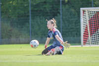 05.08.2026, München, Deutschland. Google Pixel Frauen-Bundesliga: Die FC Bayern Frauen absolvieren auf dem FC Bayern Campus eine Trainingseinheit zur Vorbereitung auf das Testspiel gegen Paris FC. Sophie Klein (FC Bayern Frauen)