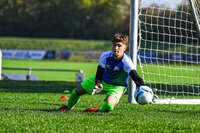 04.10.2026, Bad Wörishofen, Deutschland. U19 (A-Jun.) Kreisklasse Allgäu - Nord: FC Bad Wörishofen U19 gegen SG Unterrieden U19. Spielort: Stadion Am Unteren Hart. Moreno Cerneli (FC Bad Wörishofen) Torwart, Torhüter, Keeper