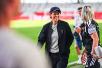 19.09.2026, München, Deutschland. Google Pixel Frauen-Bundesliga: FC Bayern München Frauen gegen 1. FC Köln Frauen am FC Bayern Campus. Bianca Rech (Direktorin, FC Bayern Frauen)