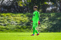 04.10.2026, Bad Wörishofen, Deutschland. U19 (A-Jun.) Kreisklasse Allgäu - Nord: FC Bad Wörishofen U19 gegen SG Unterrieden U19. Spielort: Stadion Am Unteren Hart. Moreno Cerneli (FC Bad Wörishofen) nachdenklich, ernst, fokussiert