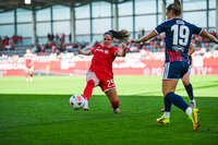 19.09.2026, München, Deutschland. Google Pixel Frauen-Bundesliga: FC Bayern München Frauen gegen 1. FC Köln Frauen am FC Bayern Campus. Sarah Zadrazil (FC Bayern Frauen)