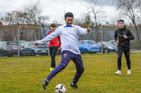 Bad Wörishofen, Deutschland – Vorbereitungstraining für das Schulderby 2026 zwischen der Wirtschaftsschule Bad Wörishofen und dem Josef-Bernhard-Gymnasium Türkheim auf dem Gelände der Wirtschaftsschule in Bad Wörishofen. Das Spiel ist für Mai 2026 geplant.