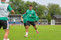 15.07.2026, Bad Wörishofen, Deutschland, 2. Bundesliga, Saison 2026/2027, Der SpVgg Greuther Fürth startet mit der ersten Trainingseinheit in sein Sommertrainingslager in Bad Wörishofen (Unterallgäu). Der Verein bereitet sich dort auf die Saison 2026/2027 vor. Aaron Keller (SpVgg Greuther Fürth)