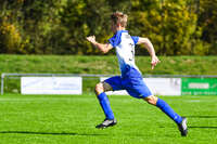 04.10.2026, Bad Wörishofen, Deutschland. U19 (A-Jun.) Kreisklasse Allgäu - Nord: FC Bad Wörishofen U19 gegen SG Unterrieden U19. Spielort: Stadion Am Unteren Hart. Niklas Lichtenberg (FC Bad Wörishofen) beim Laufen, im Sprint, in einer Laufszene