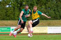 16.07.2026, Bad Wörishofen, Deutschland, 2. Bundesliga, Saison 2026/2027, Der SpVgg Greuther Fürth startet mit der zweiten Trainingseinheit in sein Sommertrainingslager in Bad Wörishofen (Unterallgäu). Der Verein bereitet sich dort auf die Saison 2026/2027 vor. Jannis Heuer (SpVgg Greuther Fürth), Paul Will (SpVgg Greuther Fürth)