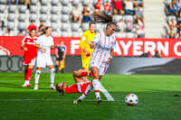 06.09.2026, München, Deutschland. Google Pixel Frauen-Bundesliga: FC Bayern München Frauen gegen SC Freiburg Frauen am FC Bayern Campus. Alena Bienz (SC Freiburg Frauen)