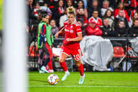 22.09.2026, Unterhaching, Deutschland. UEFA Women's Champions League, 1. Spieltag der Ligaphase: FC Bayern München Frauen gegen Manchester City. UWCL-Auftakt der FC Bayern Frauen und erstes UWCL-Pflichtspiel im neuen Zuhause Sportpark Unterhaching. Linda Dallmann (FC Bayern Frauen)