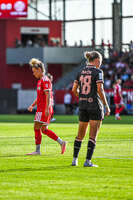 31.08.2026, München, Deutschland. Google Pixel Frauen-Bundesliga: FC Bayern München Frauen gegen 1. FSV Mainz 05 Frauen am FC Bayern Campus. Erstes Heimspiel des FC Bayern München in der Saison 2026/27. Linda Dallmann (FC Bayern Frauen)