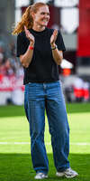 19.09.2026, München, Deutschland. Google Pixel Frauen-Bundesliga: FC Bayern München Frauen gegen 1. FC Köln Frauen am FC Bayern Campus. Stine Ballisager (FC Bayern Frauen)