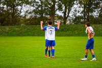 13.09.2026, Bad Wörishofen, Deutschland. U19-Freundschaftsspiel: FC Bad Wörishofen gegen SC Wörthsee. Deniz Kara (FC Bad Wörishofen), Florim Veselaj (FC Bad Wörishofen)