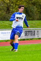 11.10.2026, Bad Wörishofen, Bayern, Deutschland. U19 (A-Jun.) Kreisklasse Allgäu – Nord: FC Bad Wörishofen U19 gegen JFG Wertachtal U19. Spielort: Stadion Unteres Hart. Saison 2026/2027. Kevin Günther (FC Bad Wörishofen) beim Laufen, im Sprint, in einer Laufszene