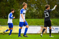 11.10.2026, Bad Wörishofen, Bayern, Deutschland. U19 (A-Jun.) Kreisklasse Allgäu – Nord: FC Bad Wörishofen U19 gegen JFG Wertachtal U19. Spielort: Stadion Unteres Hart. Saison 2026/2027. Niklas Lichtenberg (FC Bad Wörishofen) nachdenklich, ernst, fokussiert