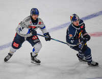 09.10.2026, München, Deutschland. PENNY DEL, Deutsche Eishockey Liga, Saison 2026/27, 7. Spieltag: EHC Red Bull München gegen ERC Ingolstadt im SAP Garden in München. Nicolas Schindler (ERC Ingolstadt) nachdenklich, ernst, fokussiert