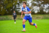 11.10.2026, Bad Wörishofen, Bayern, Deutschland. U19 (A-Jun.) Kreisklasse Allgäu – Nord: FC Bad Wörishofen U19 gegen JFG Wertachtal U19. Spielort: Stadion Unteres Hart. Saison 2026/2027. Fabio Hellwagner (FC Bad Wörishofen) nachdenklich, ernst, fokussiert