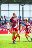 19.09.2026, München, Deutschland. Google Pixel Frauen-Bundesliga: FC Bayern München Frauen gegen 1. FC Köln Frauen am FC Bayern Campus. Vanessa Gilles (FC Bayern Frauen)
