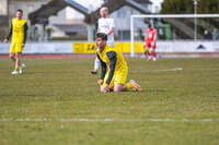 28.03.2026, Mindelheim (Deutschland): Spiel der Kreisliga Allgäu Nord zwischen dem TSV Mindelheim und dem FSV Lamerdingen im Julius-Strohmayer-Stadion.